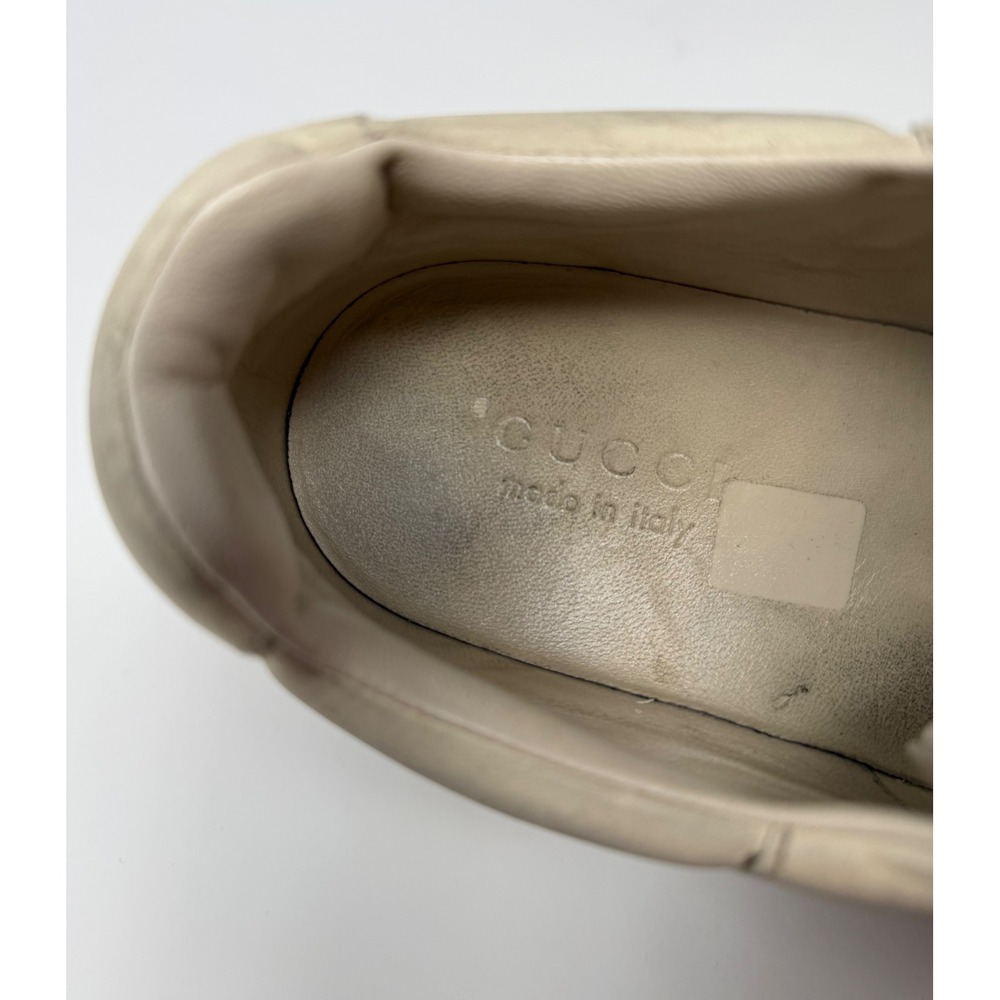 Gucci Rhyton Lips Leather Sneaker Size 10.5 US 9.5 Gucci - Picture 9 of 10